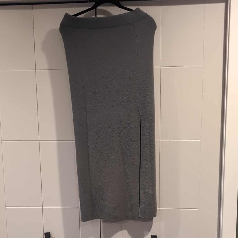 Wilfred Charcoal Maxi Skirt